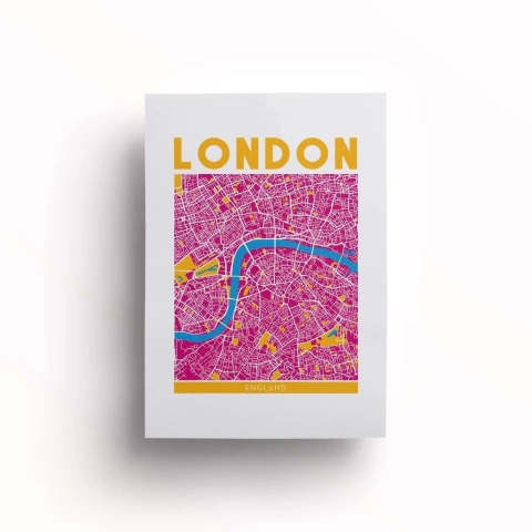 Lámina Postal, London, England