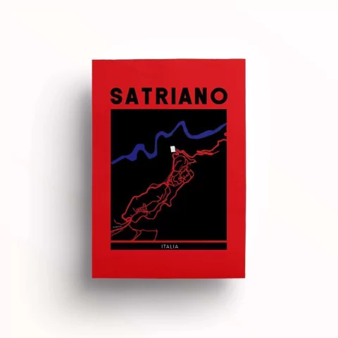 Lámina Postal, Satriano, Italia en internet