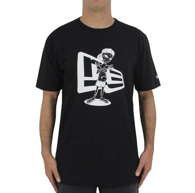 Camiseta New Era Logo ET Preta