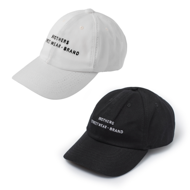 Pack 2 Bonés Brothers Dad Hat Original Off White + Preto Pack 2 Bonés Brothers Dad Hat Original Off White + Preto