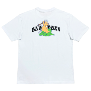 Camiseta Grizzly Badnews Brawls Branca