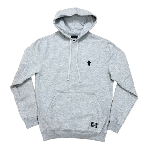 Blusa Moletom Grizzly Mini OG Bear Cinza Mescla