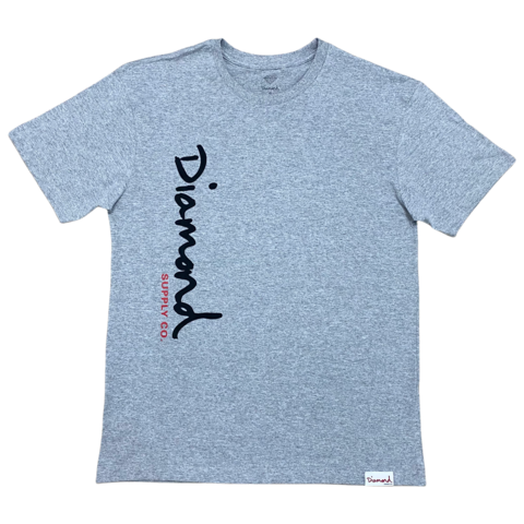Camiseta Diamond OG Script Vertical Mescla
