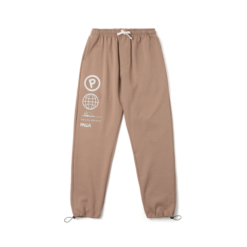 Calça Palla World P-Works Marrom/Branco