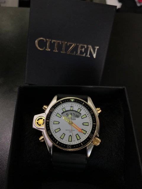 RELÒGIO CITZEN AQUALAND SERIE OURO - comprar online