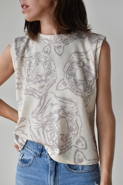 Musculosa wafle tigre - comprar online