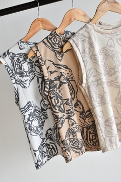 Musculosa wafle tigre en internet