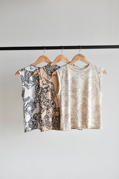 Musculosa wafle tigre - locas de atar