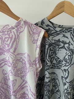 Musculosa wafle tigre - tienda online