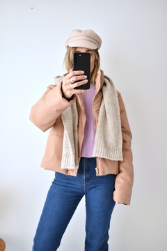Campera Mia Beige - locas de atar