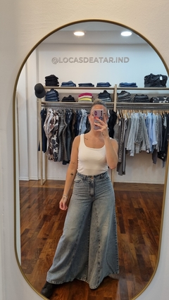 Jean Mulan Blue denim - comprar online