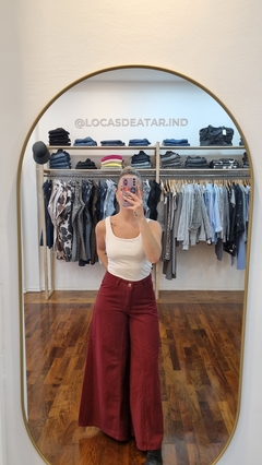 Jean Mulan Bordo - comprar online
