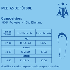 Medias Deportivas Estadios 24 AFA | LICENCIA CLUBES®  - comprar online