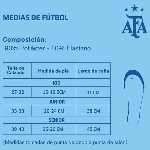 Medias Deportivas Estadios 24 AFA | LICENCIA CLUBES® 