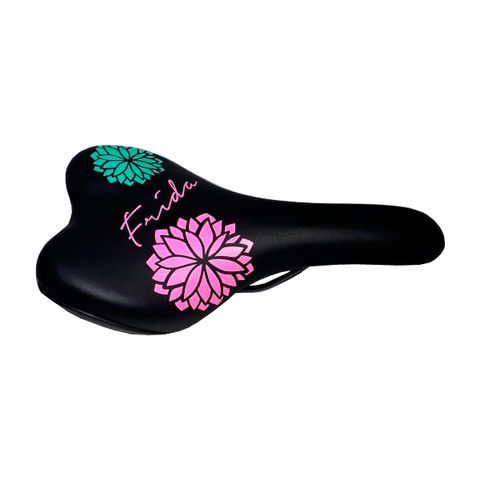 Asiento Mtb Ddk Frida Negro - Rosa - Teal