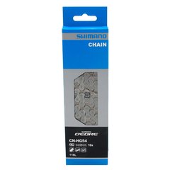 Cadena Shimano Deore Cn Hg54 Dyna Sis 10 velocidades, Gris