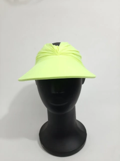 VISEIRA ESTILO TURBANTE VERDE NEON PROTEÇÃO UV50+ na internet