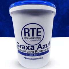 Balde De 10kg Graxa Azul De Lítio Mp2 Rte Para Rolamentos - comprar online