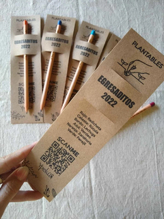 Lápiz De Madera Plantable Souvenir Publicidad Grabado X 200U en internet