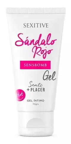 COMBO X2 GELES INTIMOS SENSBOMB SANDALO ROJO Y MACA