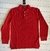 Blusa Manga Longa Camisa Polo Ralph Lauren Vermelha