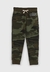 Calça Gap Moletom Camuflada Verde
