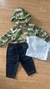 Conjunto Carters 3 peças Casaco Fleece Camuflado Verde - comprar online
