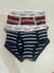 Cueca Infantil Carters pack com 2 unidades LISTRAS