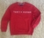 Blusa Moletom Tommy Hilfiger Vermelho