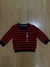 Sueter Tommy Hilfiger Tricô Listrado Vermelho e Azul Marinho - comprar online
