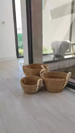 Set de 3 Cestos Yute