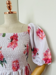 Vestido midi floral Liz - loja online