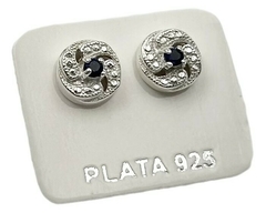 Aros de Plata 925 c/ Piedras AP501 - comprar online
