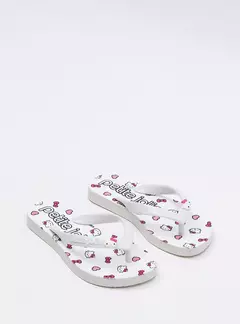 Chinelo Infantil Hello Kitty Branco/Sola Branco PJ7206INHK - comprar online