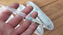Estilografo Recargable Transparente - tienda online