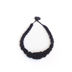 Collar Tirabuzón Corto - Negro