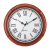 Relógio Parede Silencioso Canela 40cm Romanos Herweg 660116