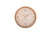 Relógio De Parede Herweg 660123 Quartz Dourado Fosco