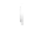 Relógio Herweg Branco Silencioso Ponteiro Dourado Vidro 6866 - comprar online