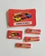 Kit Etiquetas Escolares - Hot Wheels Rojo