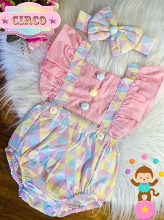 Jardineira Romper Circo