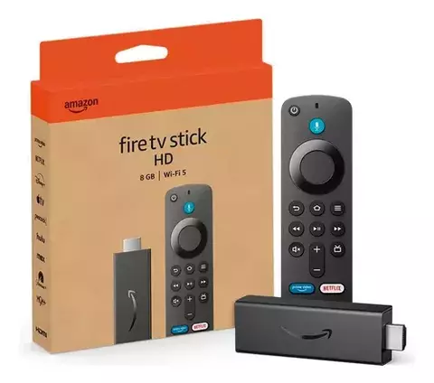 AMAZON FIRE TV STICK HD 2024/2023 CON CONTROL POR VOZ 1080p