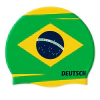 Gorra de silicona Deutsch Paises-Brasil - comprar online