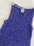 Musculosa Azul y Plata - Nev tejidos