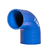 Manguera Siliconada Reducción 90 Grados 2.50" 63 mm a 2.75" 70 mm Mraz Azul - Mraz Racing