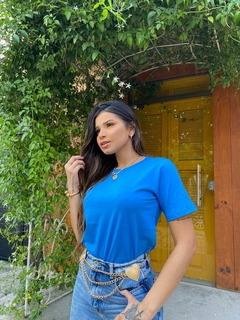 Tshirt Básica Azul
