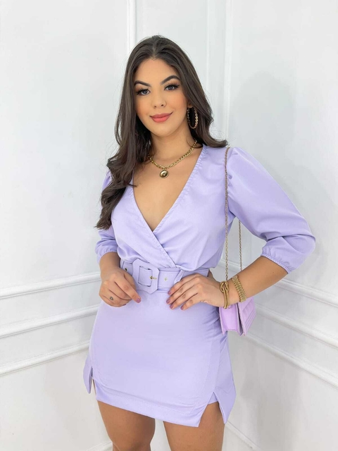 Macaquinho Alfaiataria com Cinto