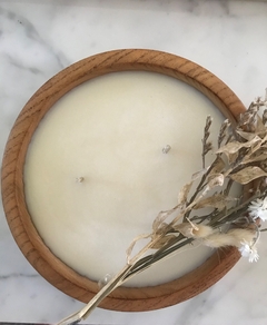 Vela de madera - comprar online
