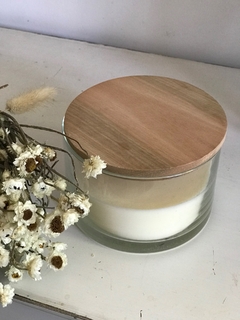 Vela tapa Madera Grande