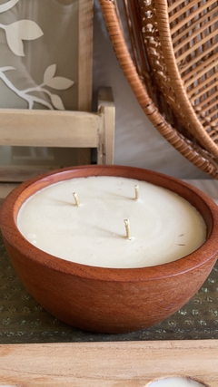 Vela de madera - tienda online